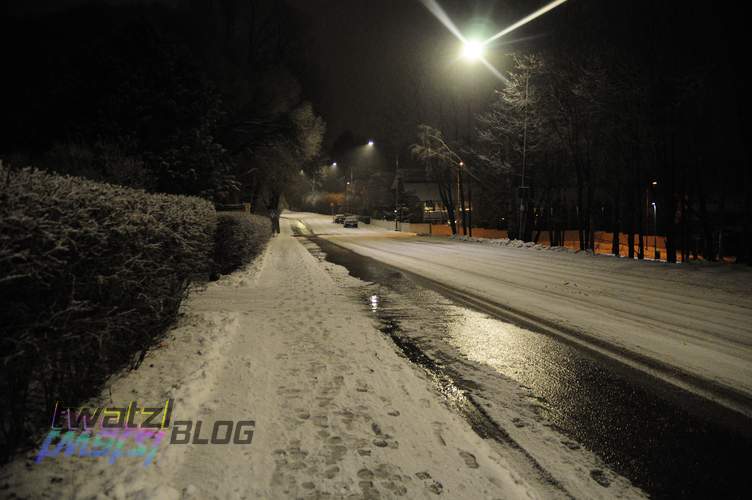 In Finland roads are not cleaned perfectly from snow.