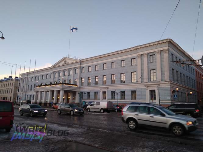 The city hall of Helsinki.