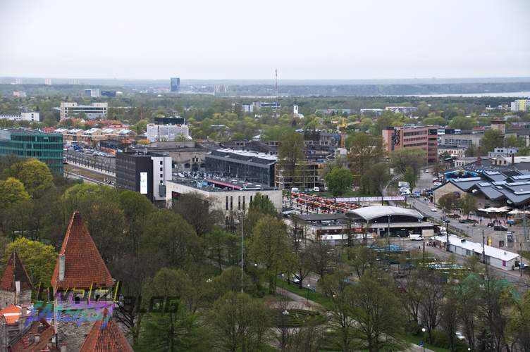 Balti Jaam is the main railway station in Tallinn.